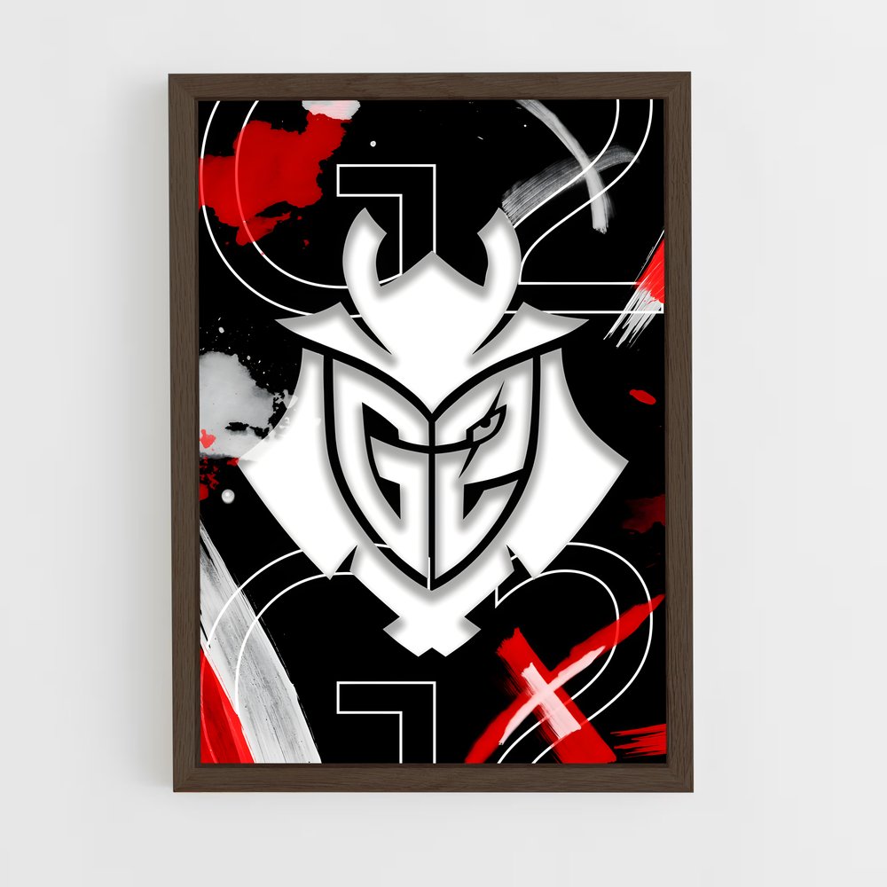 Poster G2 Thunderstrike – affiche Esports (vue 5)
